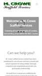 Mobile Screenshot of m-crowe.com